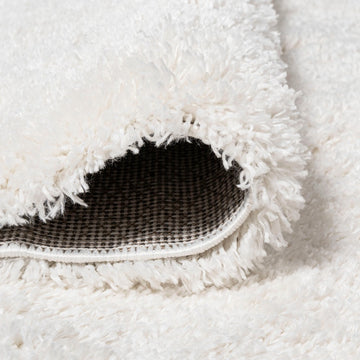 Groovy Solid Shag Area Rug